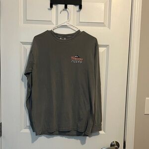 Gray Clemson Tigers Unisex Long Sleeve Shirt